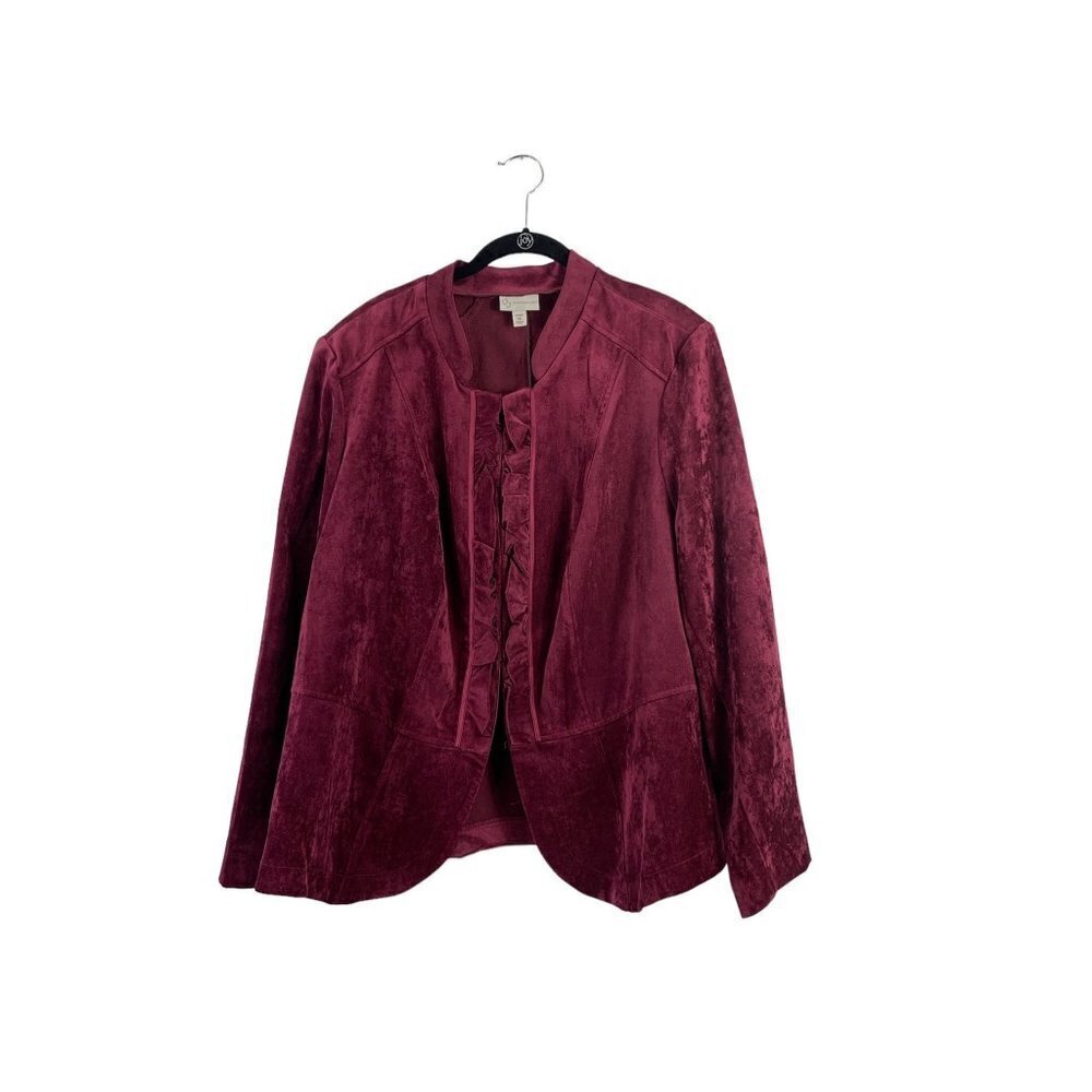 Dressbarn Women's Cranberry Casual Jacket